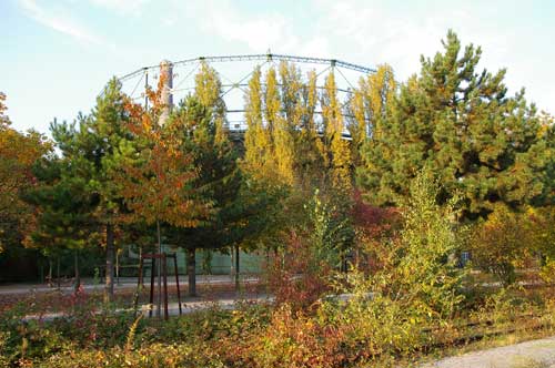 Tauchgasometer im Landschaftspark Duisburg-Nord